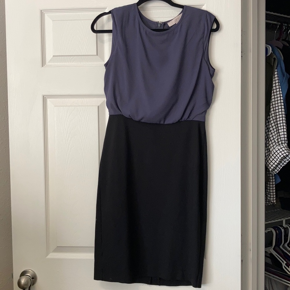 Loft Two-Tone Business Dress
